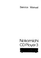 Nakamichi CD-Player-3-Service-Manual
